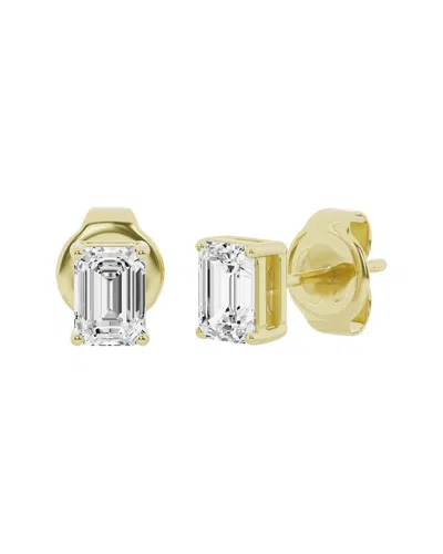 Lab Grown Diamonds 14k 1.50 Ct. Tw. Lab-grown Diamond Studs In Gold