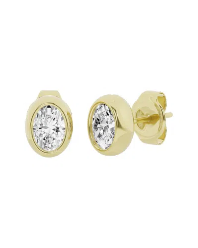 Lab Grown Diamonds 14k 1.50 Ct. Tw. Lab-grown Diamond Studs In Gold