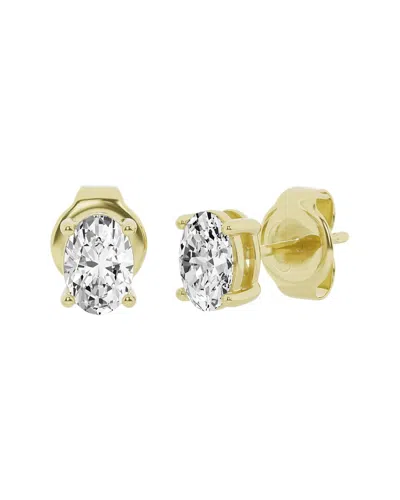 Lab Grown Diamonds 14k 1.50 Ct. Tw. Lab-grown Diamond Studs In Gold