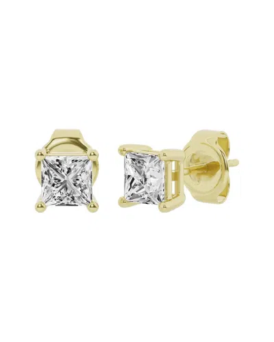 Lab Grown Diamonds 14k 1.50 Ct. Tw. Lab-grown Diamond Studs In Gold