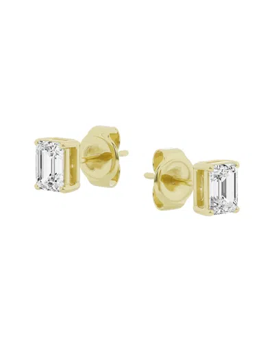 Lab Grown Diamonds 14k 1.50 Ct. Tw. Lab-grown Diamond Studs In Gold