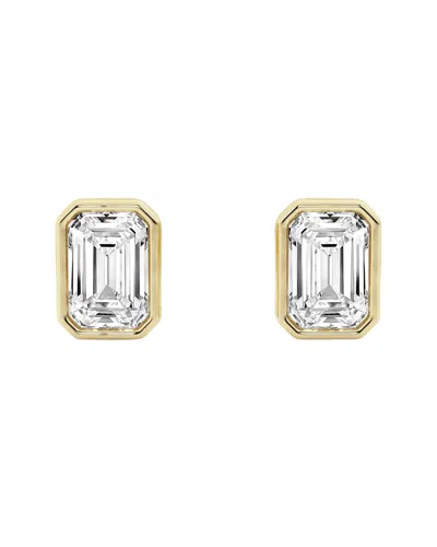 Lab Grown Diamonds 14k 1.50 Ct. Tw. Lab-grown Diamond Studs In Gold