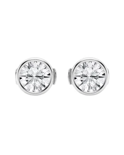 Lab Grown Diamonds 14k 1.50 Ct. Tw. Lab-grown Diamond Studs In Metallic