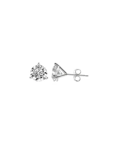 Lab Grown Diamonds 14k 1.50 Ct. Tw. Lab-grown Diamond Studs In Metallic
