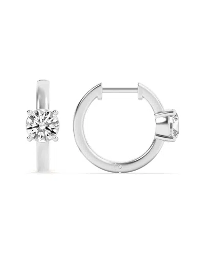 Lab Grown Diamonds 14k 1.50 Ct. Tw. Lab-grown Diamond Earrings In Silver