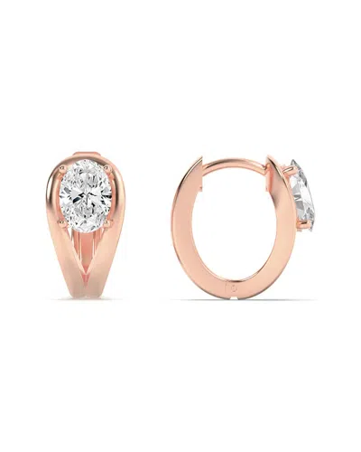 Lab Grown Diamonds 14k 1.50 Ct. Tw. Lab-grown Diamond Earrings In Pink