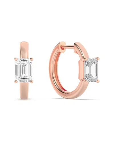 Lab Grown Diamonds 14k 1.50 Ct. Tw. Lab-grown Diamond Earrings In Pink