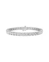 Lab Grown Diamonds 14k 15.00 Ct. Tw. Lab-grown Diamond Bracelet In White