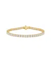 Lab Grown Diamonds 14k 10.00 Ct. Tw. Lab-grown Diamond Tennis Bracelet