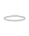 Lab Grown Diamonds 14k 10.00 Ct. Tw. Lab-grown Diamond Tennis Bracelet In White