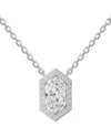 Lab Grown Diamonds 14k 1.53 Ct. Tw. Lab-grown Diamond Pendant Necklace