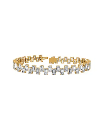 Lab Grown Diamonds 14k 16.24 Ct. Tw. Lab-grown Diamond Tennis Bracelet In White