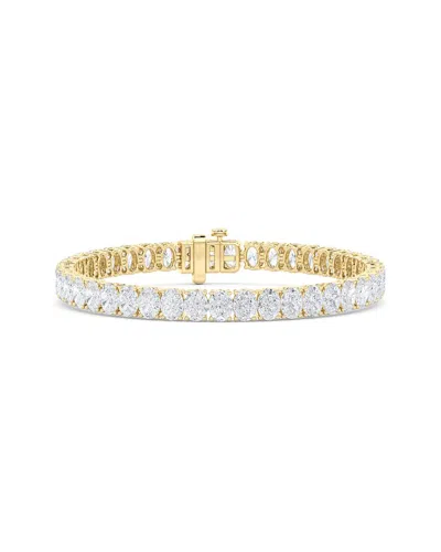 Lab Grown Diamonds 14k 16.50 Ct. Tw. Lab-grown Diamond Bracelet In Gold