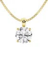 Lab Grown Diamonds 14k 1.75 Ct. Tw. Lab-grown Diamond Pendant Necklace