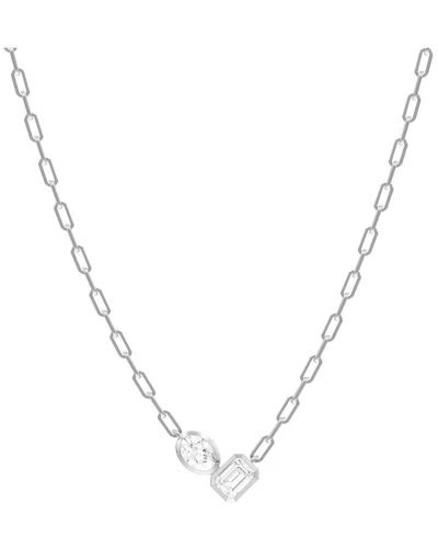 Lab Grown Diamonds 14k 1.80 Ct. Tw. Lab-grown Diamond Necklace In Pink