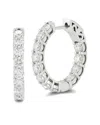 Lab Grown Diamonds 14k 1.92 Ct. Tw. Lab-grown Diamond Earrings In Metallic