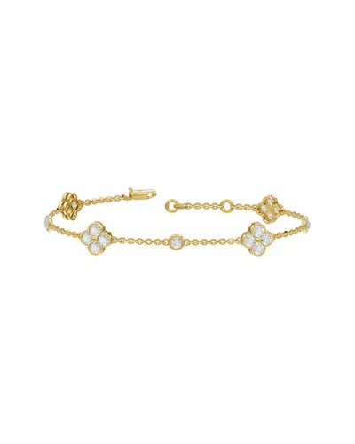 Lab Grown Diamonds 14k 1.97 Ct. Tw. Lab-grown Diamond Bracelet In Pink