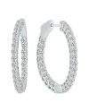 Lab Grown Diamonds 14k 2.00 Ct. Tw. Lab Grown Diamond Hoops