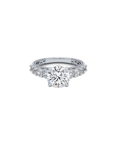 Lab Grown Diamonds 14k 2.00 Ct. Tw. Lab-grown Diamond Ring In Metallic