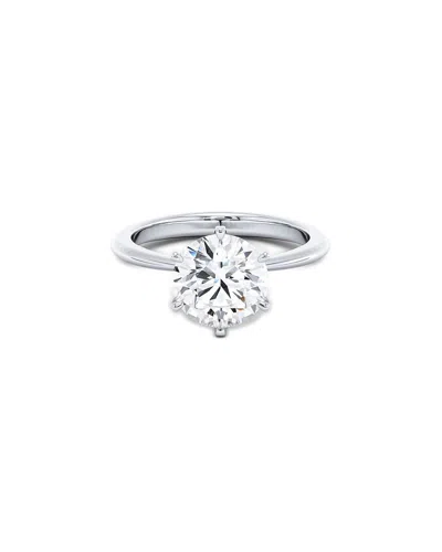 Lab Grown Diamonds 14k 2.00 Ct. Tw. Lab-grown Diamond Ring In Metallic