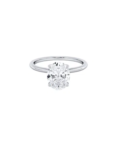 Lab Grown Diamonds 14k 2.00 Ct. Tw. Lab-grown Diamond Ring In Metallic