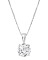 Lab Grown Diamonds 14k 2.00 Ct. Tw. Lab Grown Diamond Solitaire Pendant
