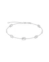 Lab Grown Diamonds 14k 2.00 Ct. Tw. Lab Grown Diamond Station Bracelet