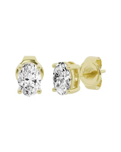Lab Grown Diamonds 14k 2.00 Ct. Tw. Lab Grown Diamond Studs In Gold