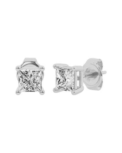 Lab Grown Diamonds 14k 2.00 Ct. Tw. Lab Grown Diamond Studs In Metallic