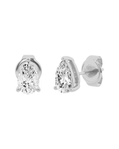 Lab Grown Diamonds 14k 2.00 Ct. Tw. Lab Grown Diamond Studs In Metallic
