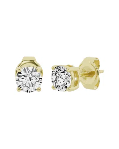 Lab Grown Diamonds 14k 2.00 Ct. Tw. Lab Grown Diamond Studs In Gold