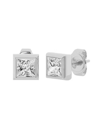 Lab Grown Diamonds 14k 2.00 Ct. Tw. Lab Grown Diamond Studs In Metallic