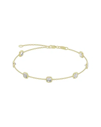 Lab Grown Diamonds 14k 2.00 Ct. Tw. Lab Grown Diamond Tennis Bracelet In Gold