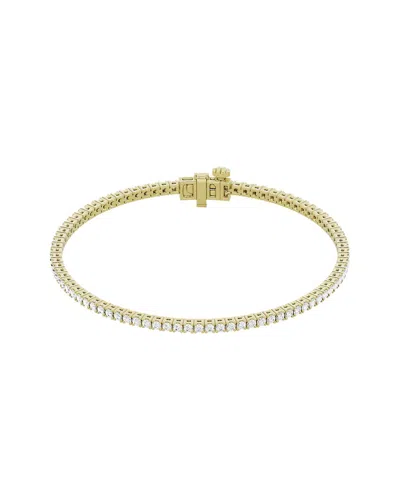 Lab Grown Diamonds 14k 2.00 Ct. Tw. Lab Grown Diamond Tennis Bracelet In Gold