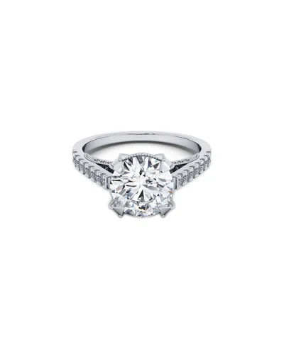 Lab Grown Diamonds 14k 2.35 Ct. Tw. Lab-grown Diamond Ring In Metallic