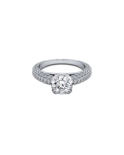Lab Grown Diamonds 14k 2.70 Ct. Tw. Lab-grown Diamond Ring In Metallic