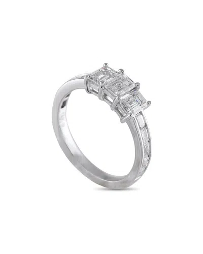 Lab Grown Diamonds 14k 2.00 Ct. Tw. Diamond Ring In Metallic