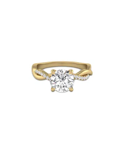 Lab Grown Diamonds 14k 2.00 Ct. Tw. Lab-grown Diamond Agatha Ring In Gold
