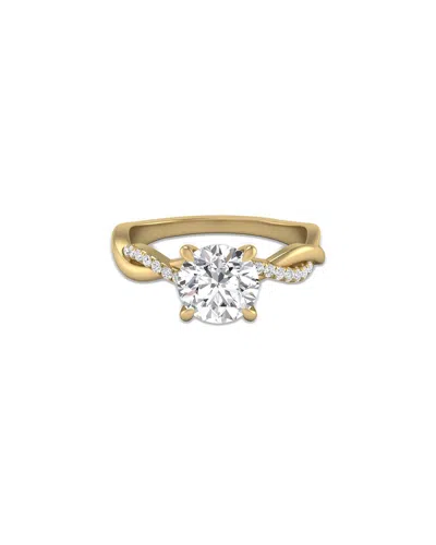 Lab Grown Diamonds 14k 2.00 Ct. Tw. Lab-grown Diamond Agatha Ring In Gold
