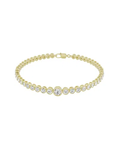 Lab Grown Diamonds 14k 2.00 Ct. Tw. Lab-grown Diamond Bracelet In Gold