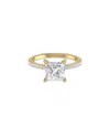 Lab Grown Diamonds 14k 2.00 Ct. Tw. Lab-grown Diamond Cleo Ring