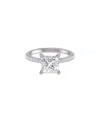 Lab Grown Diamonds 14k 2.00 Ct. Tw. Lab-grown Diamond Cleo Ring
