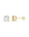 Lab Grown Diamonds 14k 1.00 Ct. Tw. Lab-grown Diamond Earrings In Brown