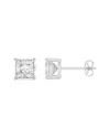 Lab Grown Diamonds 14k 2.00 Ct. Tw. Lab-grown Diamond Earrings In Metallic