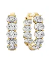 Lab Grown Diamonds 14k 2.00 Ct. Tw. Lab-grown Diamond Earrings In Gold