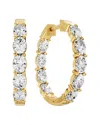 Lab Grown Diamonds 14k 2.00 Ct. Tw. Lab-grown Diamond Earrings In Gold