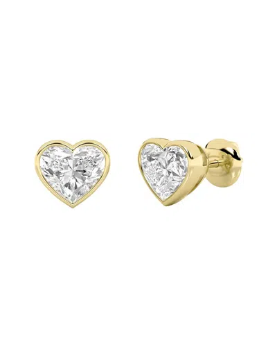 Lab Grown Diamonds 14k 2.00 Ct. Tw. Lab-grown Diamond Earrings In Gold