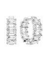 Lab Grown Diamonds 14k 2.00 Ct. Tw. Lab-grown Diamond Earrings In Metallic