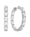 Lab Grown Diamonds 14k 2.00 Ct. Tw. Lab-grown Diamond Earrings In Metallic