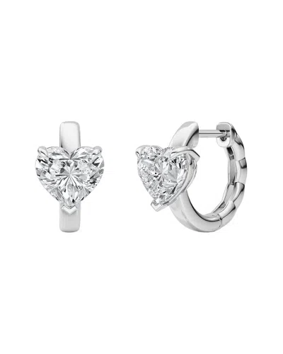 Lab Grown Diamonds 14k 2.00 Ct. Tw. Lab-grown Diamond Earrings In Orange